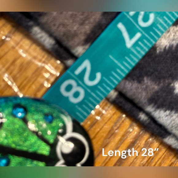 Ellen Tracy Cozy V-Neck Tunic with Pockets Super Soft Animal Print Size Medium - Picture 14 of 16